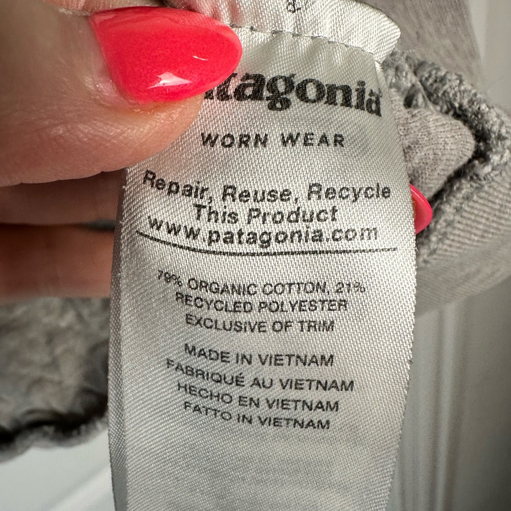 Patagonia Organic Cotton Quilt Snap-T Pullover - Size L - LinkedIn Logo - Picture 10 of 11